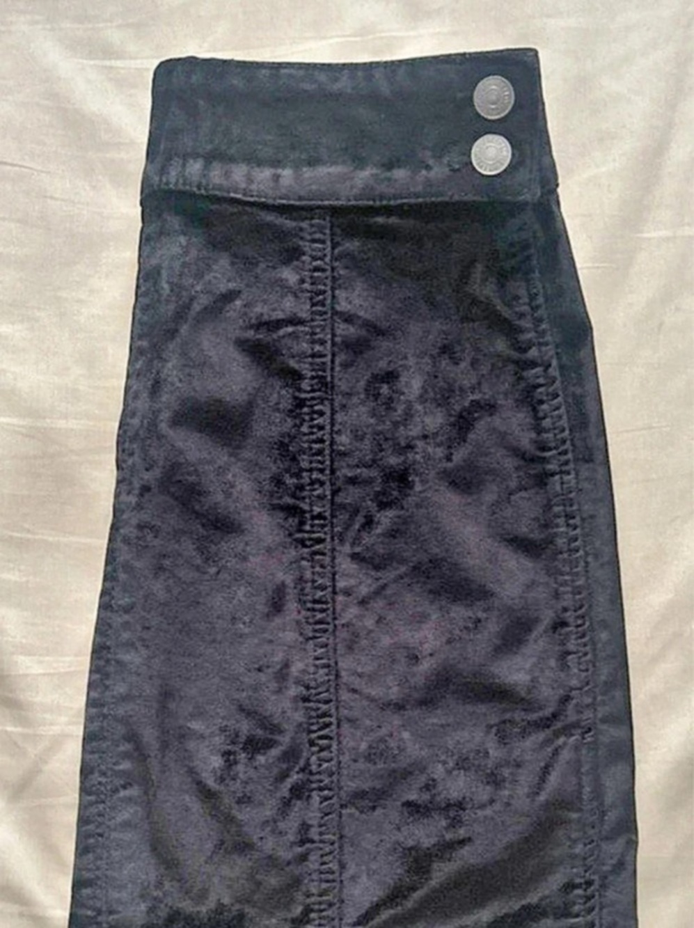 Free People Mini Skirt in Black Waist 25